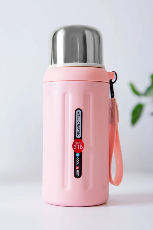 زمزمية مدرسية متعددة الألوان حافظة للحرارة و البرودة