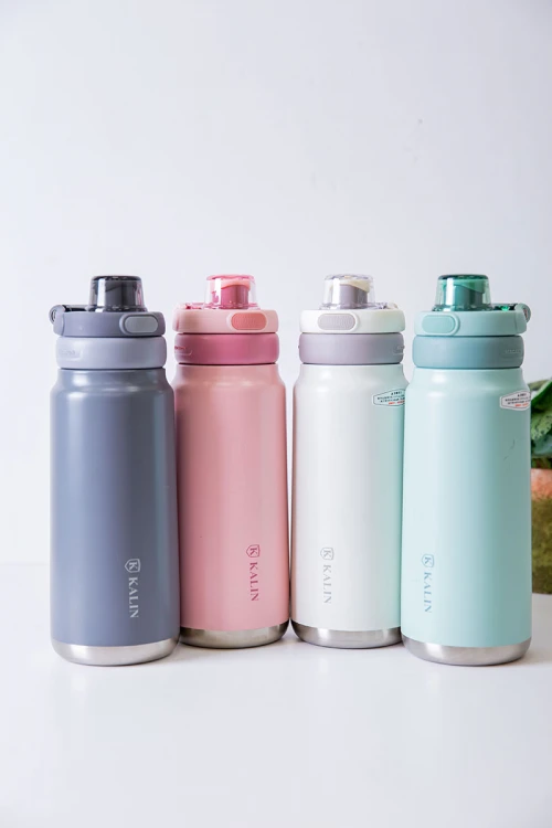 زمزمية مدرسية متعددة الألوان مشروب بارد