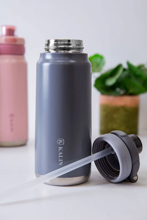 زمزمية مدرسية متعددة الألوان مشروب بارد