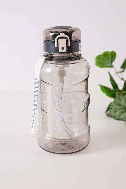 زمزمية مدرسية متعددة الألوان مشروب بارد بلاستيك شفاف