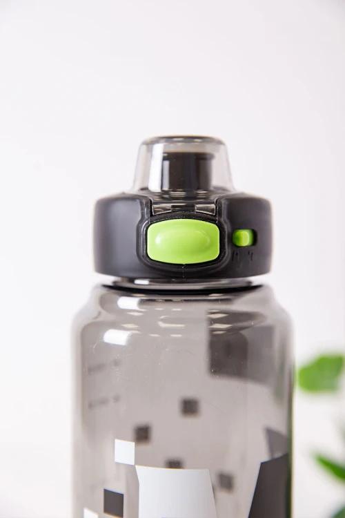 زمزمية مدرسية متعددة الألوان مشروب بارد بلاستيك شفاف