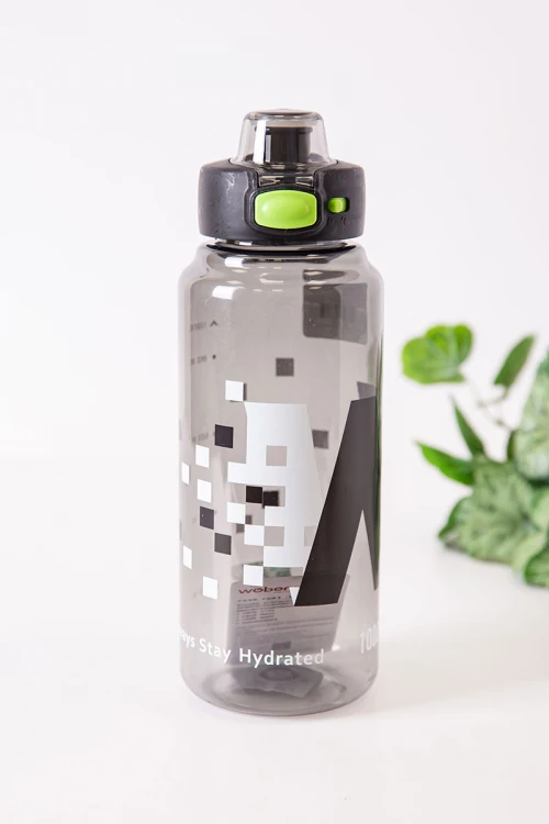 زمزمية مدرسية متعددة الألوان مشروب بارد بلاستيك شفاف