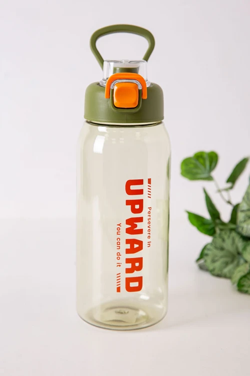 زمزمية مدرسية متعددة الألوان مشروب بارد بلاستيك شفاف