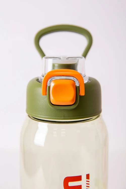 زمزمية مدرسية متعددة الألوان مشروب بارد بلاستيك شفاف