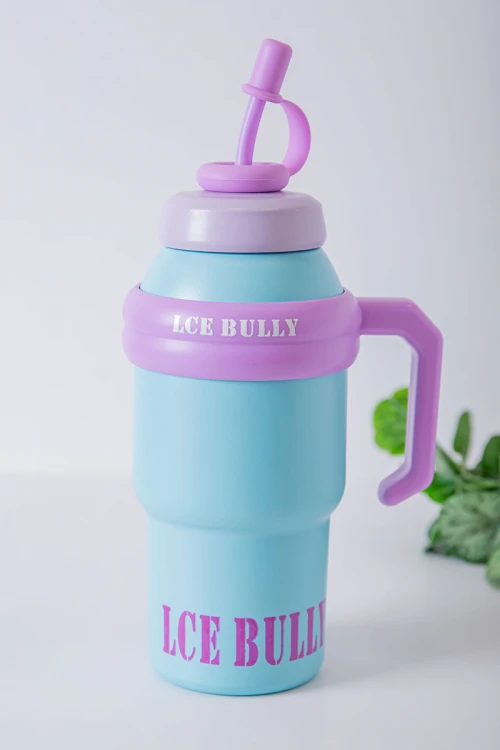 زمزمية مدرسية متعددة الألوان مشروب بارد بلاستيك