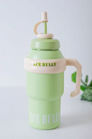 زمزمية مدرسية متعددة الألوان مشروب بارد بلاستيك 