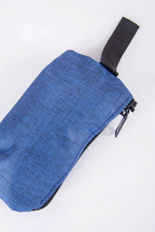 طقم شنط مدرسية 3 قطع لون أسود و أزرق بجيوب متعددة