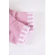 جوارب بناتي لون وردي و أبيض 3 حبات