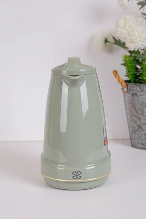 ترمس للقهوة أو الشاي لون تفاحي حافظ للحرارة و البرودة بسعة 1 لتر