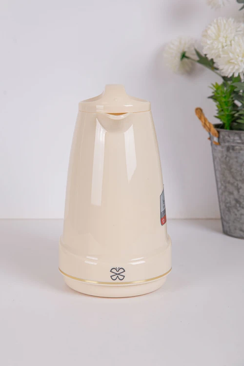 ترمس للقهوة أو الشاي لون سكري حافظ للحرارة و البرودة بسعة 1 لتر