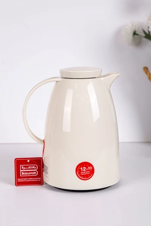 ترمس للقهوة و الشاي لون اوف وايت حافظ للحرارة و البرودة بسعة 1 لتر