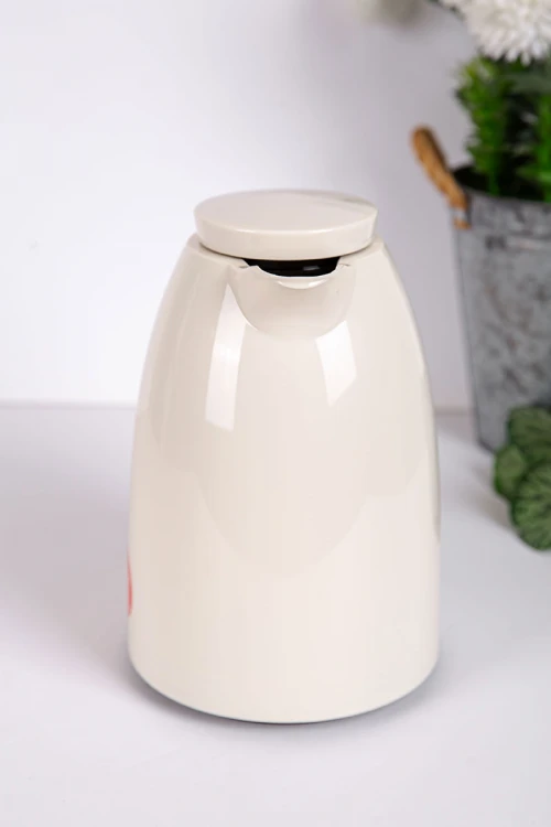 ترمس للقهوة و الشاي لون اوف وايت حافظ للحرارة و البرودة بسعة 0.5 لتر