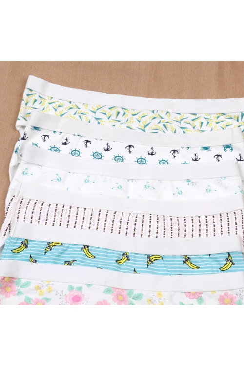 طقم سراويل داخلية متعدد الالوان - 6 قطع