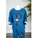 طقم-قطعتين-ولادي-شتوي-لون-أزرق-مزين-بكتابات-من-الأمام-بلوزة