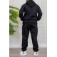 طقم-رجالي-شتوي-قطعتين-لون-أسود-ببلوفر-هودي-قبعة-متصلة