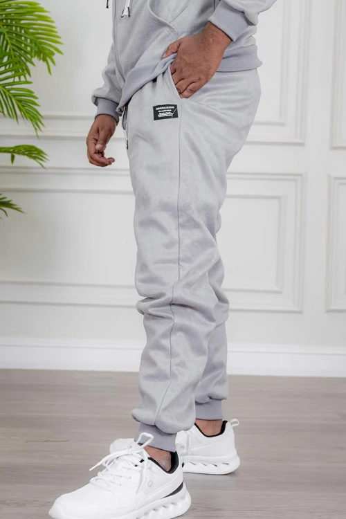 طقم-رجالي-شتوي-قطعتين-لون-رمادي-ببلوفر-هودي-قبعة-متصلة-