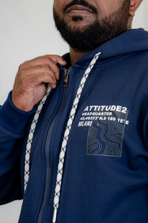 طقم-رجالي-شتوي-قطعتين-لون-كحلي-ببلوفر-هودي-قبعة-متصلة-برباط-و-بسحاب