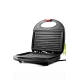 سخان ساندويتشات كهربائي لون أسود مكون من ألواح مسطرة غير لاصقة بقوة 750 واط