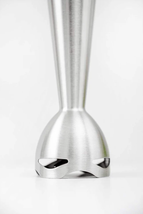 خلاط يدوي كهربائي مكون من 3 قطع لون أحمر و فضي