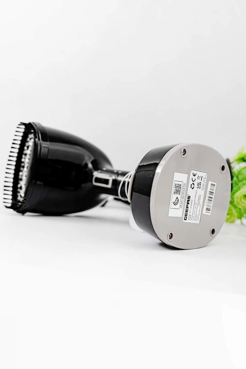 مكواة ملابس بخار يدوية لون أسود بقوة 1470 واط