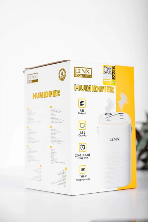 فواحة ملطف هواء لون أبيض يعمل عبر منفذ USB