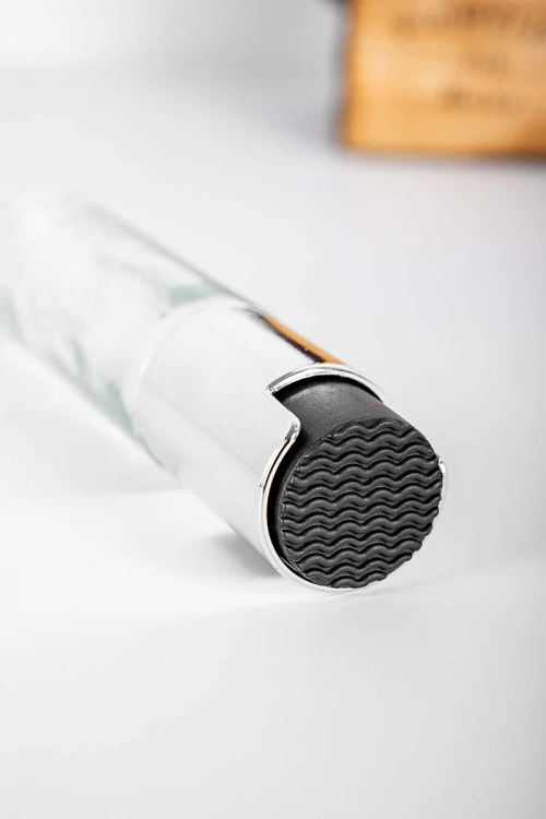 بخاخ زيت طعام بسعة 100 مل مصنوع من الفولاذ المقاوم للصدأ و الزجاج