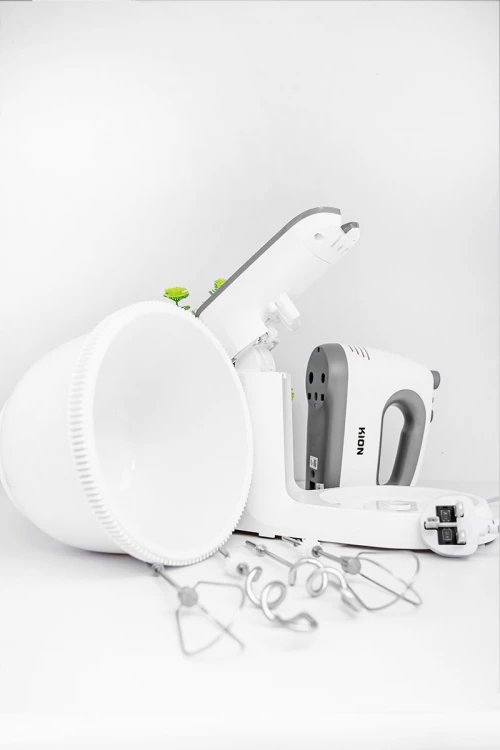 خلاط يدوي من كيون بوعاء دوار سعة 3.5 لتر و بقوة 300 واط يتضمن مضارب مختلفة