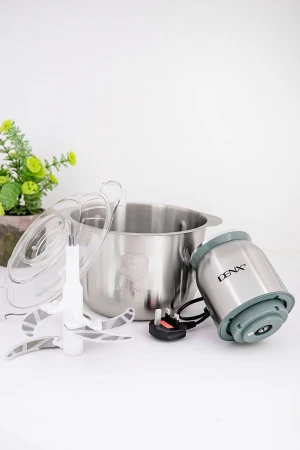 فرامة ستيل كهربائية 5 شفرات تقطيع فولاذية حادة مقاومة للصدأ و بسعة 5 لتر 