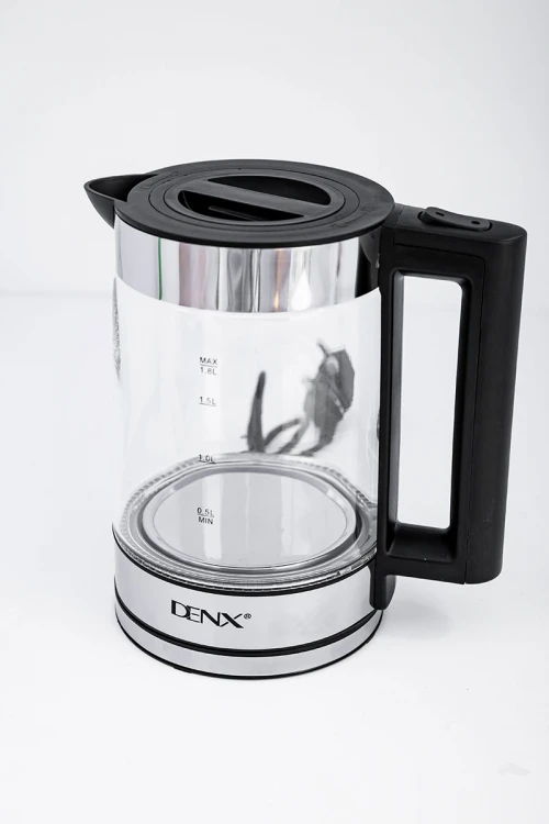 غلاية كهربائية مزدوجة من دينيكس الغلاية بسعة 1.8 لتر و الإبريق بسعة 1 لتر بقوة 1500 واط
