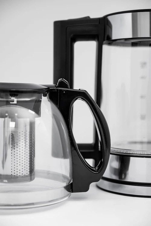 غلاية كهربائية مزدوجة من دينيكس الغلاية بسعة 1.8 لتر و الإبريق بسعة 1 لتر بقوة 1500 واط