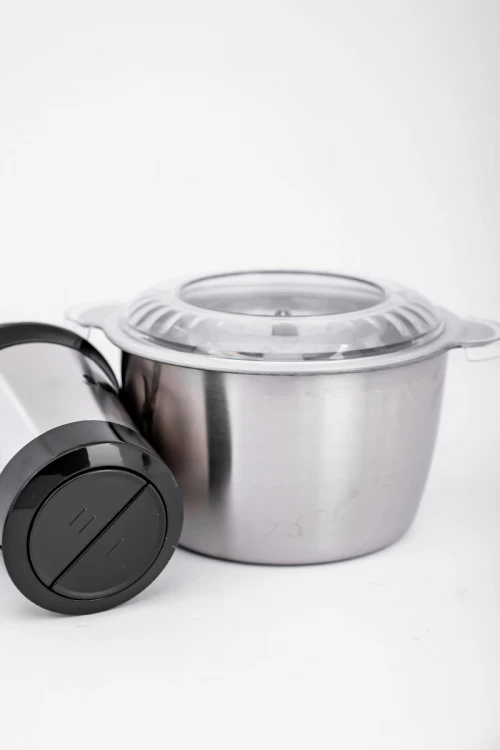 فرامة طعام كهربائية من كروس 4 شفرات تقطيع فولاذية حادة مقاومة للصدأ بقوة 300 واط