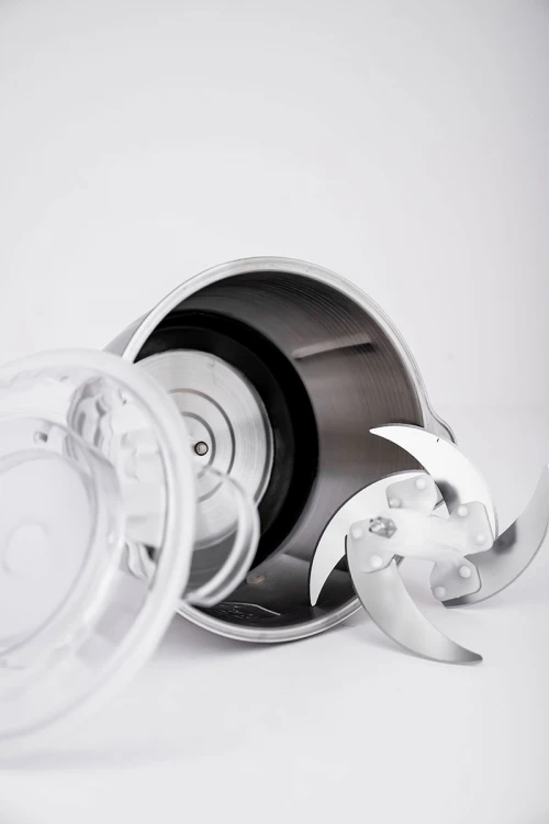 فرامة طعام كهربائية من كروس 4 شفرات تقطيع فولاذية حادة مقاومة للصدأ بقوة 300 واط