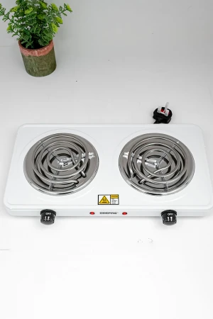 موقد كهربائي مزدوج من جيباس بقوة 2000 واط 