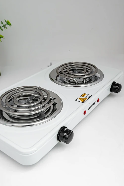 موقد كهربائي مزدوج من جيباس بقوة 2000 واط