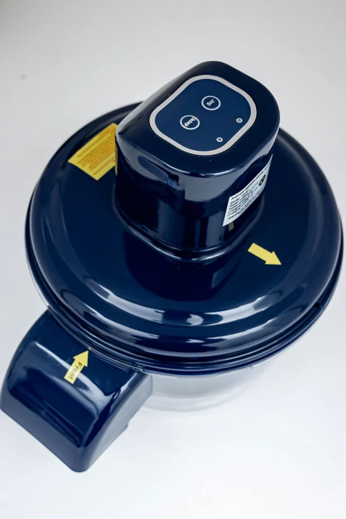 آلة تقشير و تقطيع الفواكه و الخضروات بمحرك قوي وعاء شفاف