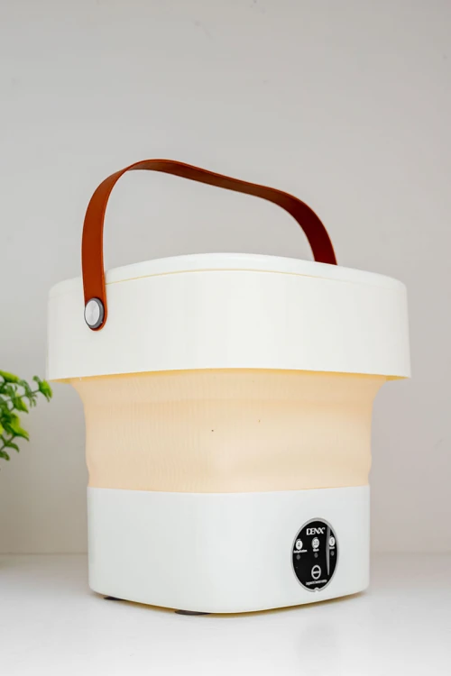 غسالة متنقلة قابل للطي متعدد الاوان بسعة 11 لتر و بقوة 40 واط