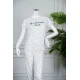 بيجاما-نسائية-قطعتين-لون-اوف-وايت-مزين-بالقلوب-بلوزة-