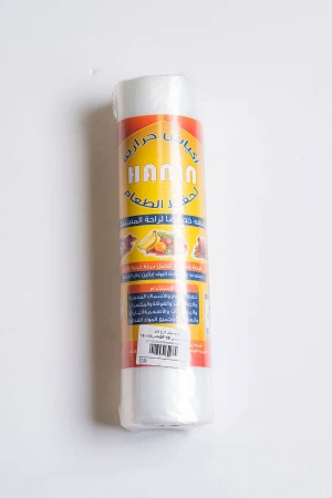 كيس حراري شفاف رول مقاس 10 لحفظ وتخزين الأطعمة المختلفة 