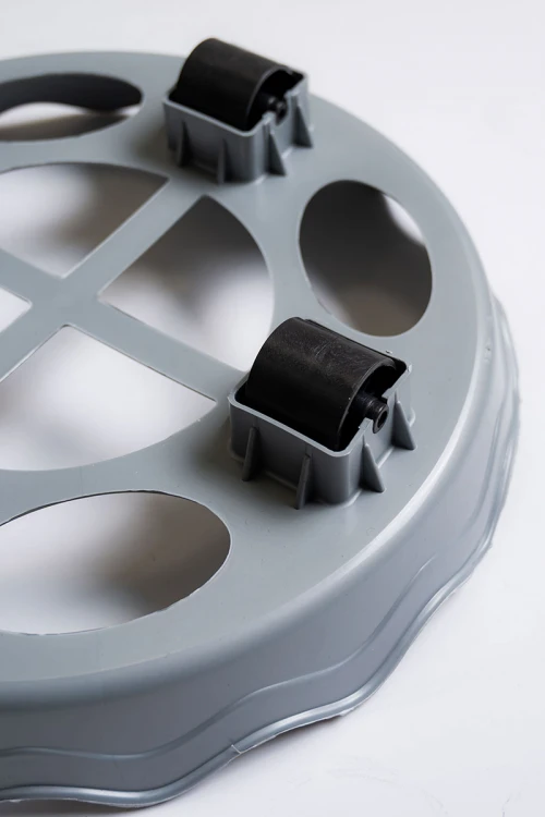 قاعدة جرة غاز بأربع عجلات