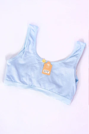 صدرية بناتي لون سماوي