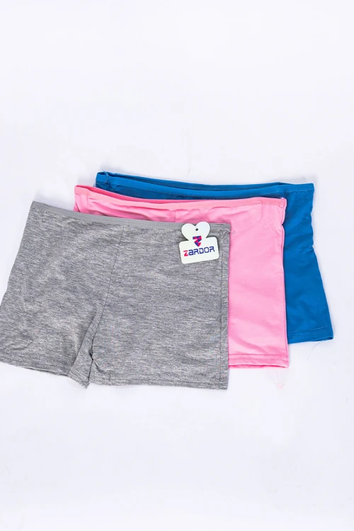 بوكسر داخلي نسائي متعدد الألوان مجموعة 3 قطع