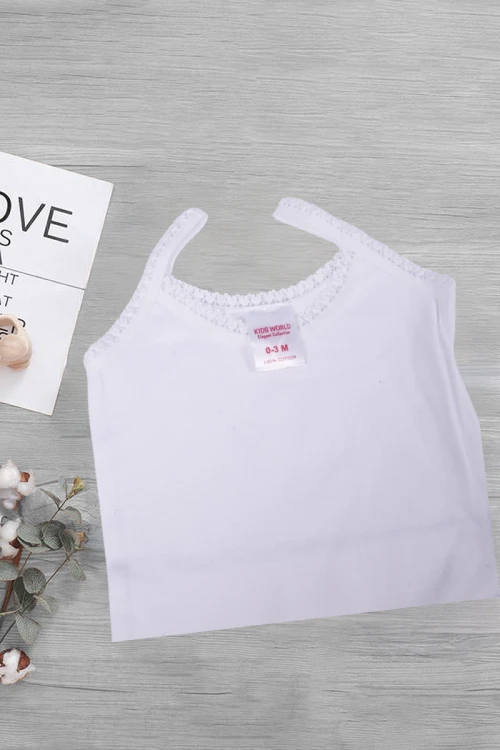 بربتوز مواليد لون أبيض سادة  قطعة واحدة