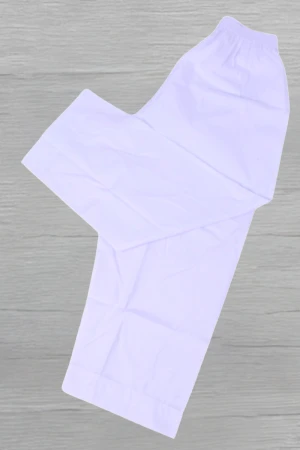 سروال رجالي طويل بخصر مطاطي تفصيل خاص لراحة أكبر 